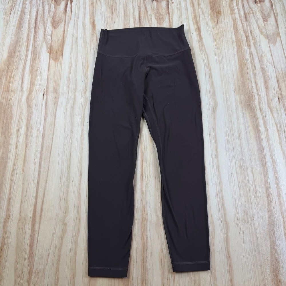 Lululemon Align Pant II 25" Leggings Women's Size 8 Chocolate Brown W5CTAS